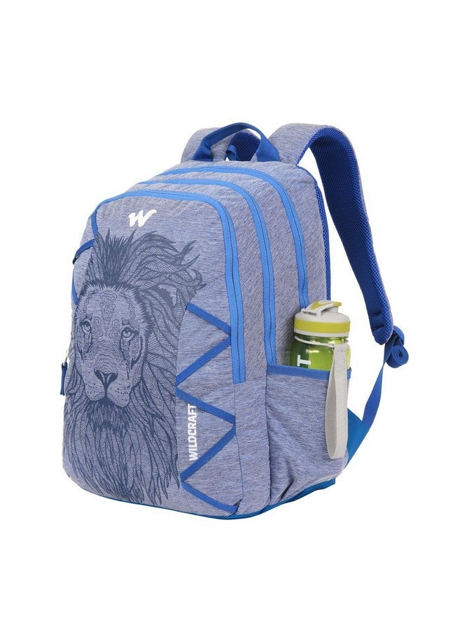 Wildcraft Polyester 35 Ltrs Blue and Mel School Backpack (WC 5 Dare) - Image 3