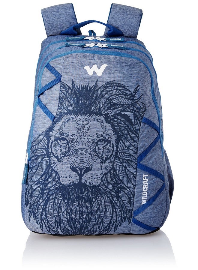 Wildcraft Polyester 35 Ltrs Blue and Mel School Backpack (WC 5 Dare) - Image 1