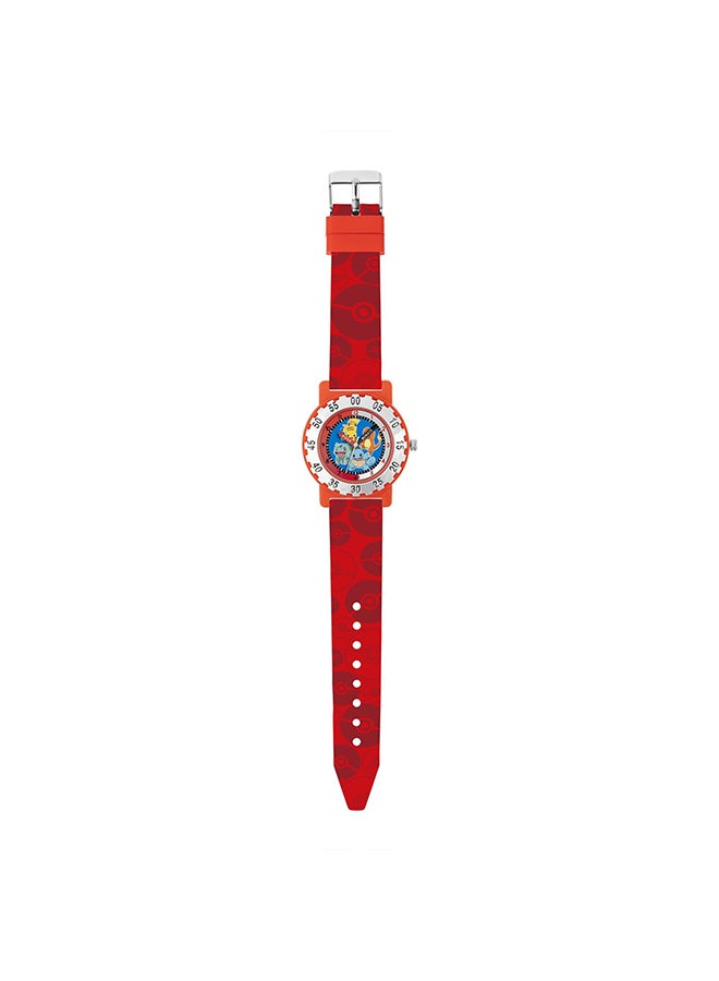 Disney Boys Analog Round Shape Silicon Wrist Watch - POK4194 - 33 Millimeter - Image 2