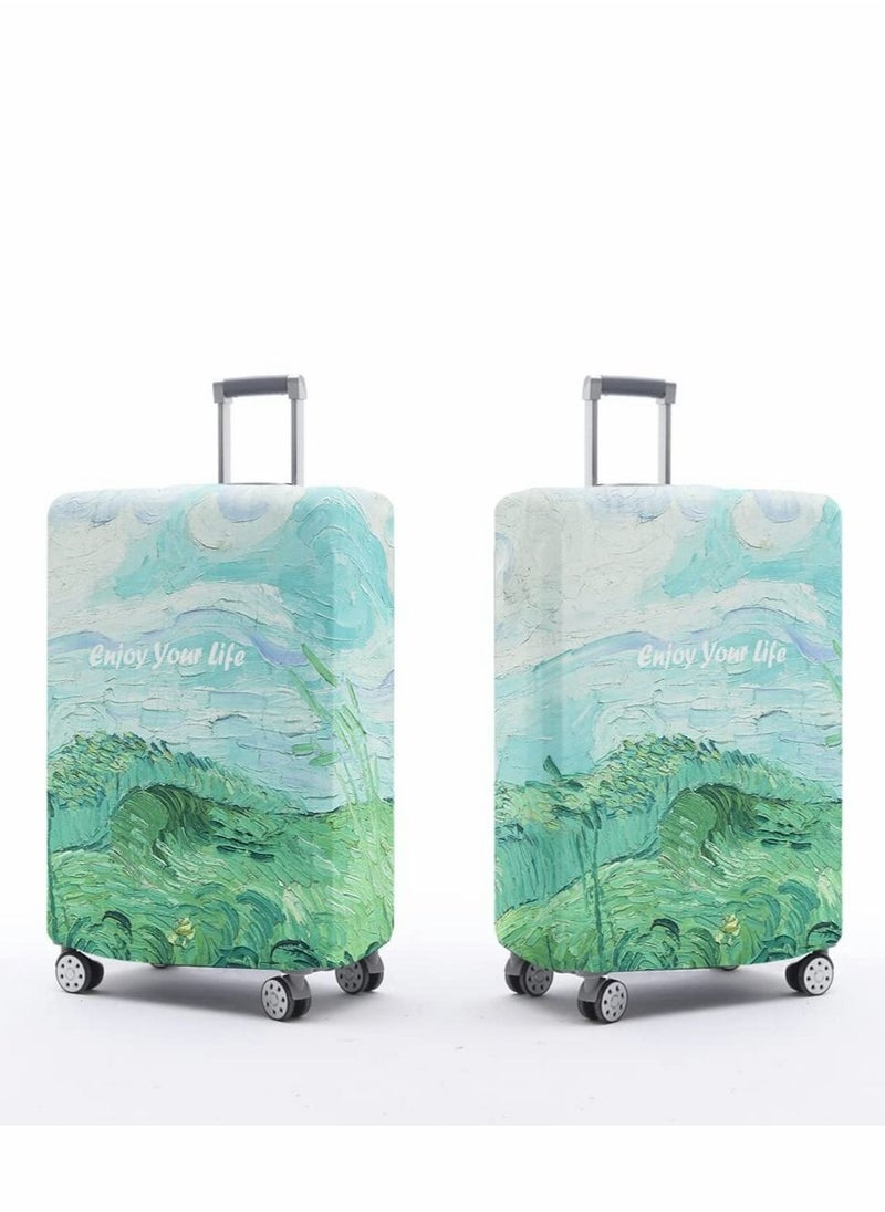 Excefore Luggage Cover, Washable Suitcase Cover, Anti-scratch Suitcase Protector Fits 18-32 Inch Luggage ( M )  - Image 3