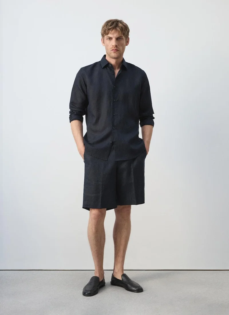 Mango Man 56-NAVY Shorts Antz for Men | Best Price UAE