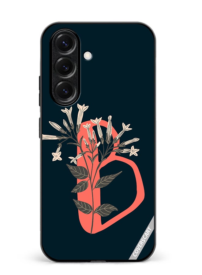 VR CREATIVE Protective Case Cover For Samsung Galaxy S25 Alphabet B Design Multicolour