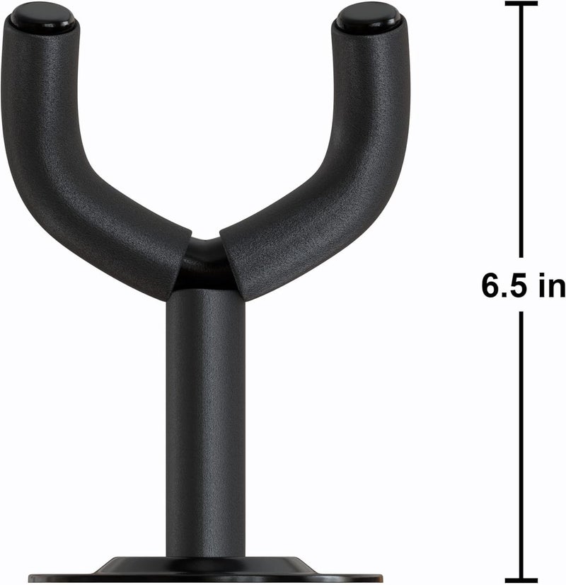 CERLINK Guitar Wall Hanger, Guitar Wall Mount, Guitar Hanger Wall Hook Stand Rack for Acoustic | Electric | Bass Guitar | Banjo | Mandolin, Guitars Accessories (Pack of-4) - Image 3