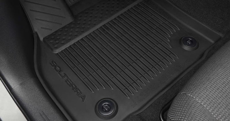 Subaru All Weather Floor Mats Liners Rubber 2023 2024 2025 2026 Solterra PT9084223102 OEM Genuine