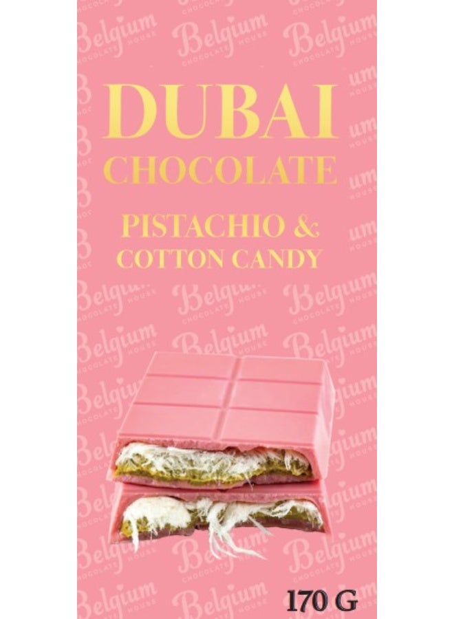 Chocolate Bar Cotton Candy & Pistachio - Image 1