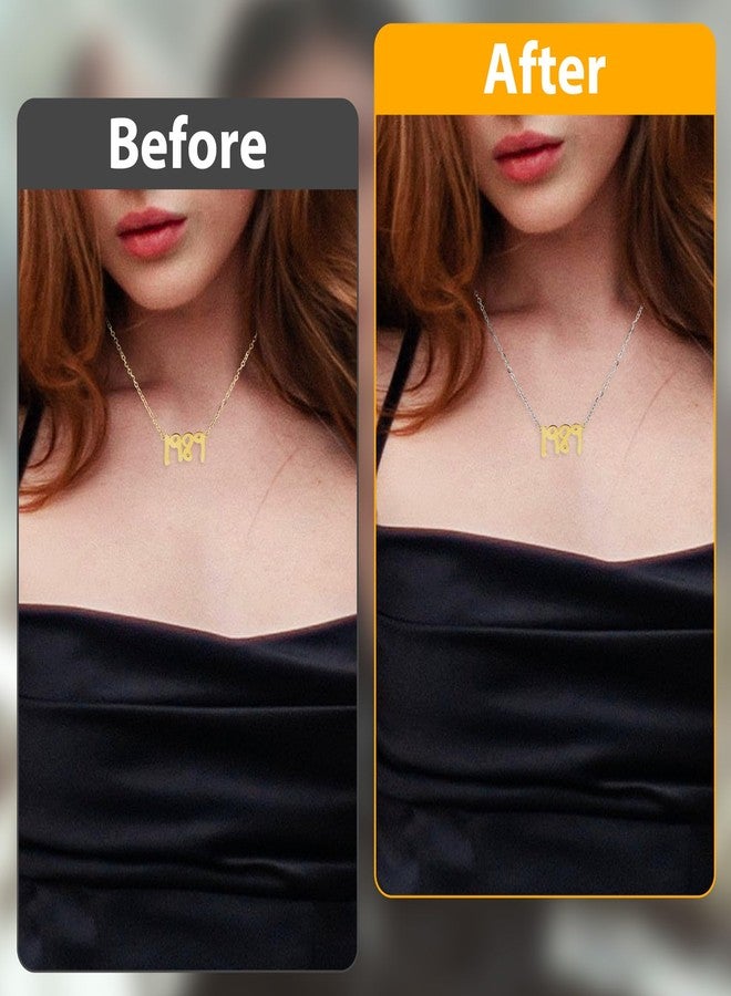 XIHIRCD 6pcs Necklace Extender Chains, 6 Sizes Bracelet Extender with 4pcs Double Magnetic Necklace Clasp, Extension Chains Jewelry Extenders for Women Jewelry Crafts Making(Silver) - Image 5