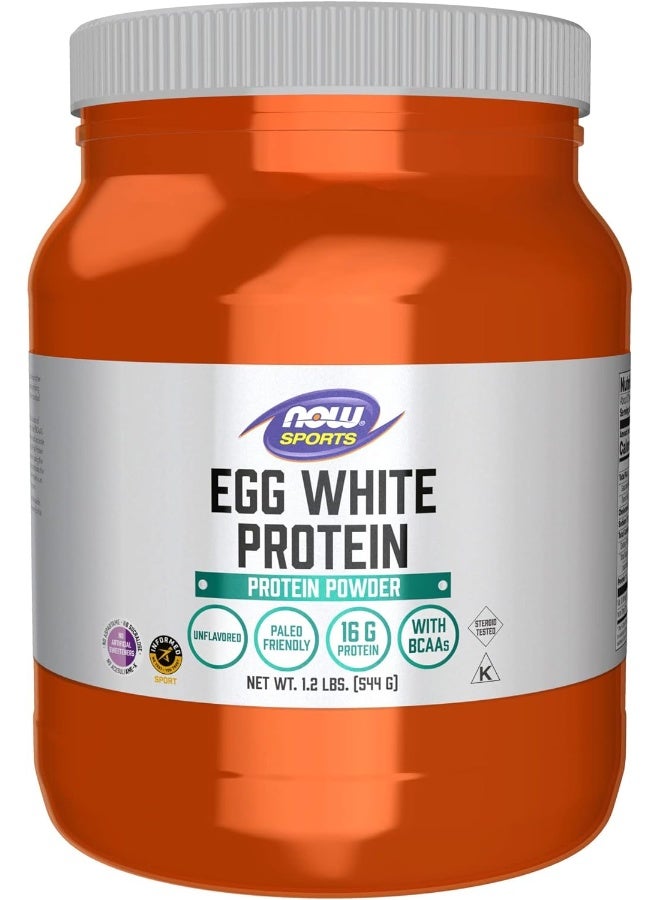 Now Foods - Eggwhite Protein Pure 1.2 Lbs. - Image 1