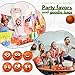 Arrowbash 12 Pcs Mini Face Stress Balls for Boys Girls Sport Funny Face Squeeze Foam Balls for Stress and Anxiety Relief for Party Favors Birthday Gift DecorationBasketball - Image 4