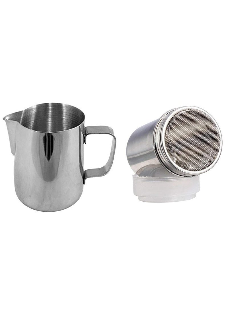 FINALITY finality Stainless Steel Milk Jug Chocolate Shaker  - Image 1