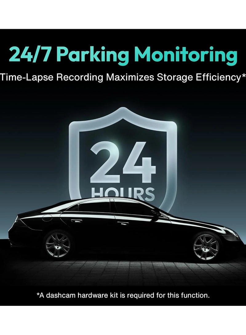 360 كاميرا 360 HK30 للوحة القيادة للسيارات - دقة 1080 بكسل عالية الوضوح، مسجل فيديو رقمي للسيارة بتقنية واي فاي، عدسة بزاوية واسعة 130 درجة، تسجيل مستمر، مستشعر تسارع - Image 3