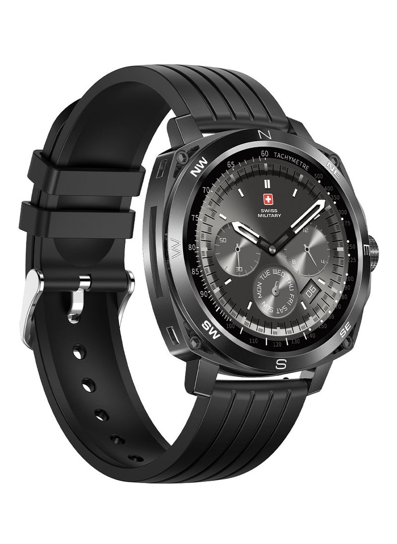SWISS MILITARY - DOM 4 smart watch-Black - Image 1