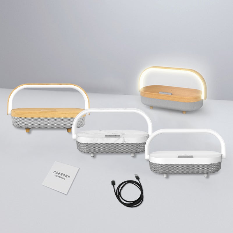 Cordless Charging Night Light 5000mAh Battery 270° Rotatable Bedside Lamp - Three Dimming Mobile Phone Holder for Bedroom - Image 2