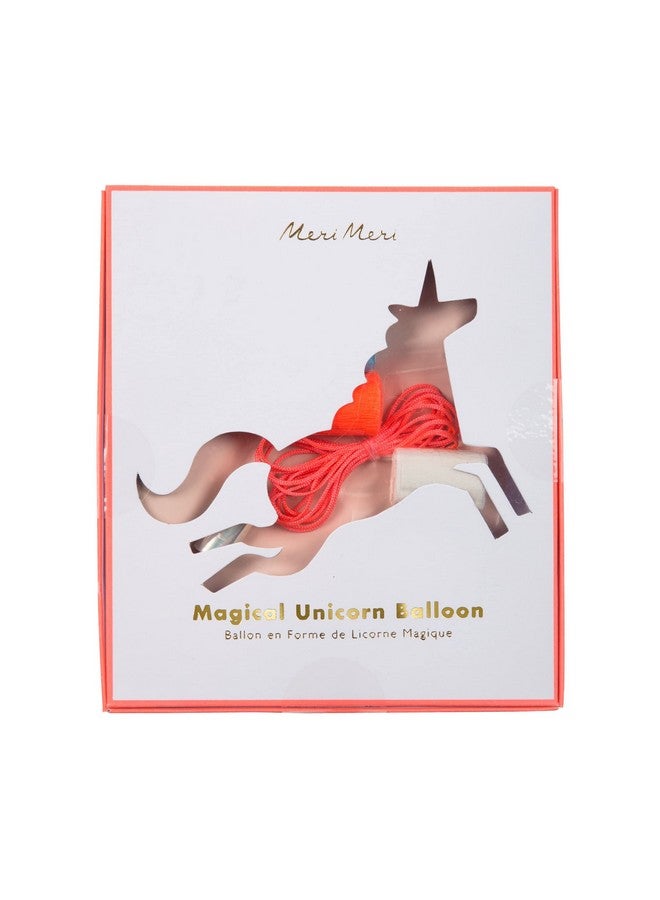 Meri Meri Magical Unicorn Foil Balloon (Pack of 1) - Image 2