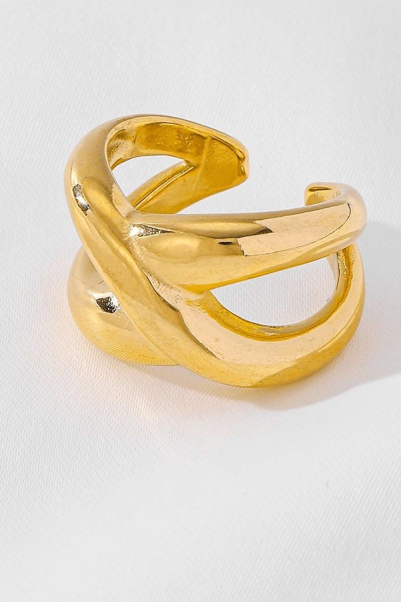 Starburst Elegant Gold Ring for Women – Timeless Jewelry for Everyday & Special Occasions 7/17 