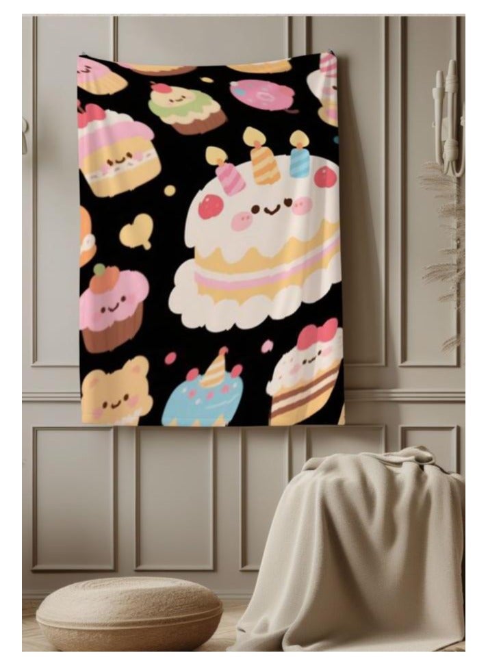 general Children's or student cartoon flannel thin blanket (warm and comfortable, suitable for sleep, games) 100cm*150cm - Image 3