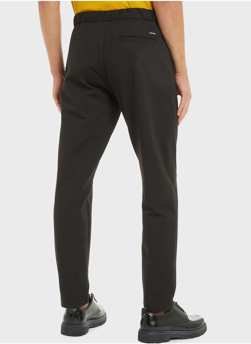 CALVIN KLEIN Comfort Knit Tapered Trousers  - Image 2