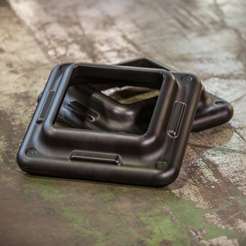 Freestyle STEP The Step (Made in the USA) Original Health Club Aerobic Step Risers in Black for Use with The Step Aerobic Platform – Health Club Size (2 count) - Image 3