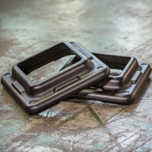 Freestyle STEP The Step (Made in the USA) Original Health Club Aerobic Step Risers in Black for Use with The Step Aerobic Platform – Health Club Size (2 count) - Image 5
