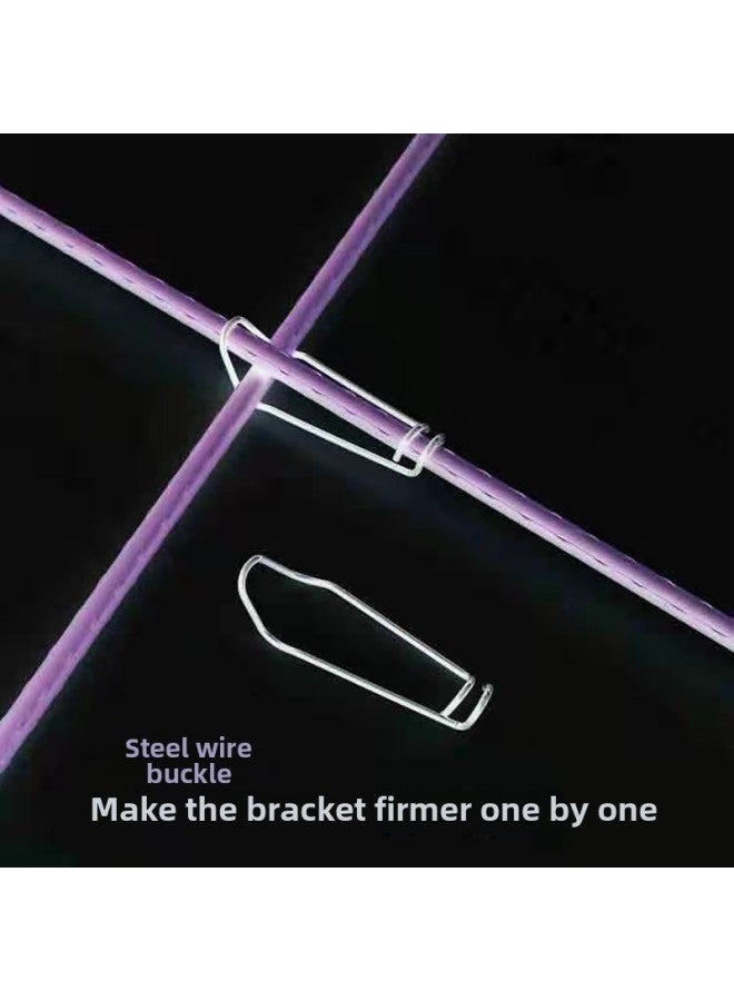 Top Spring Greenhouse Buckle Fixed Grape Rain Shelter Buckle Stainless Steel Buckle Small Arch Shed Bracket Arch Rod Accessories-Specifications And Models:Spring Buckle 6mm Card 6mm One  - Image 3