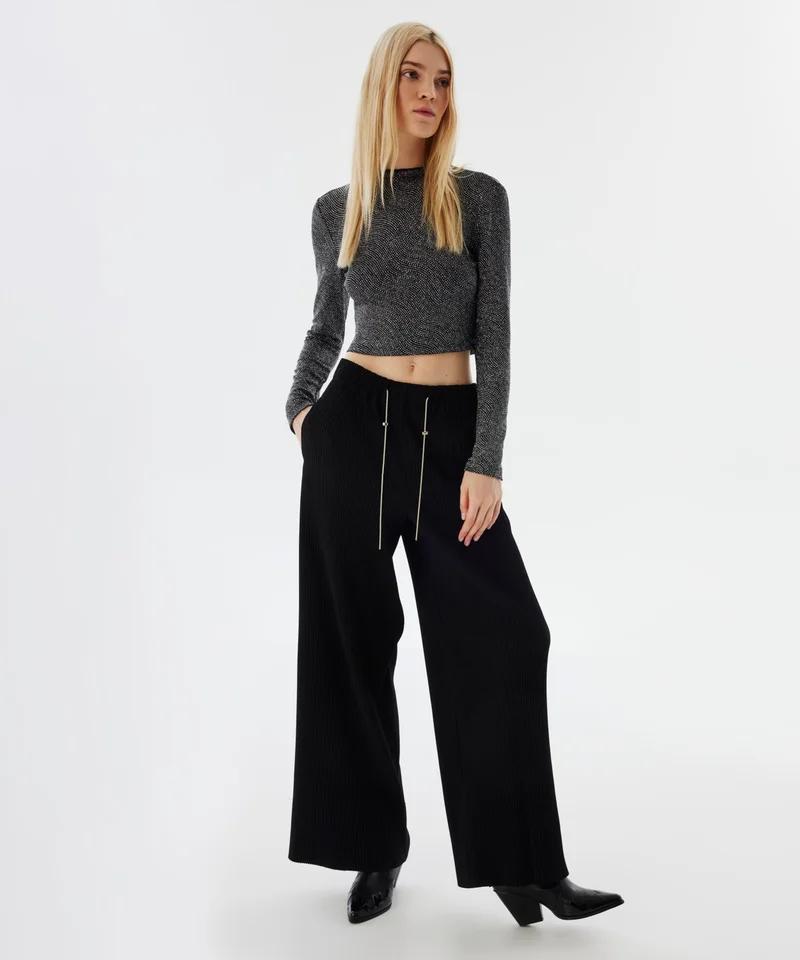 تويست Pleated Trousers