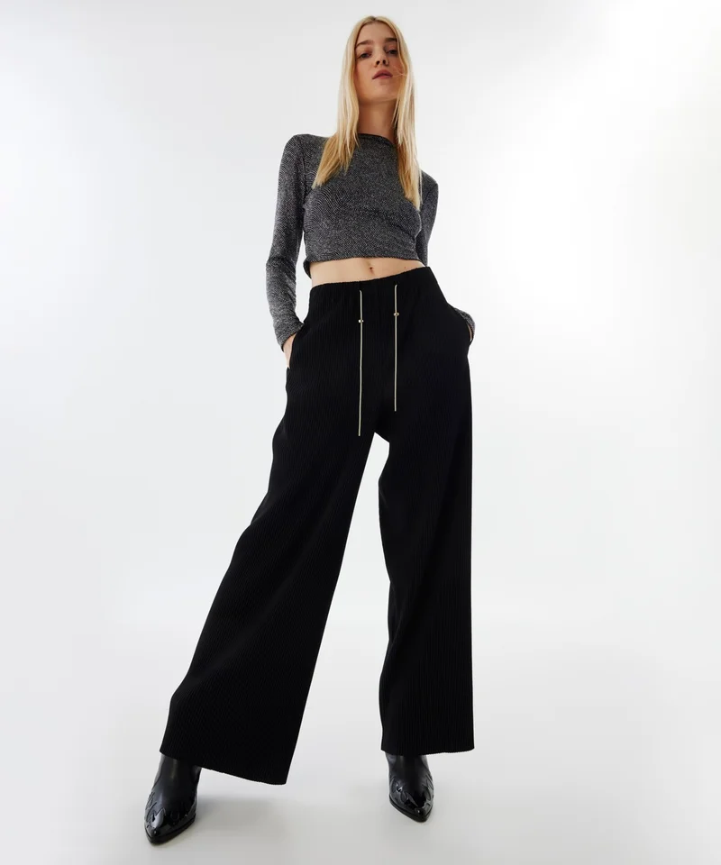 تويست Pleated Trousers