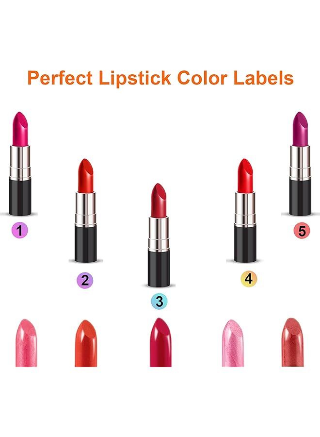 erorex 1 To 300 Round Reflective Laser Number Stickers 10 Set Self Adhesive Label Stickers Inventory Storage Organizing Sticker For Diy Craft Marking Numbering Manicure Tool 50Pcs 10Mm - Image 3