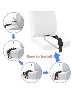 M MIAOYAN Pregnant women's seat belt adjuster, pregnant women's seat cushion to protect the abdomen - prevent abdominal pressure - a necessary pregnant woman's seat cover adjuster  - Image 3