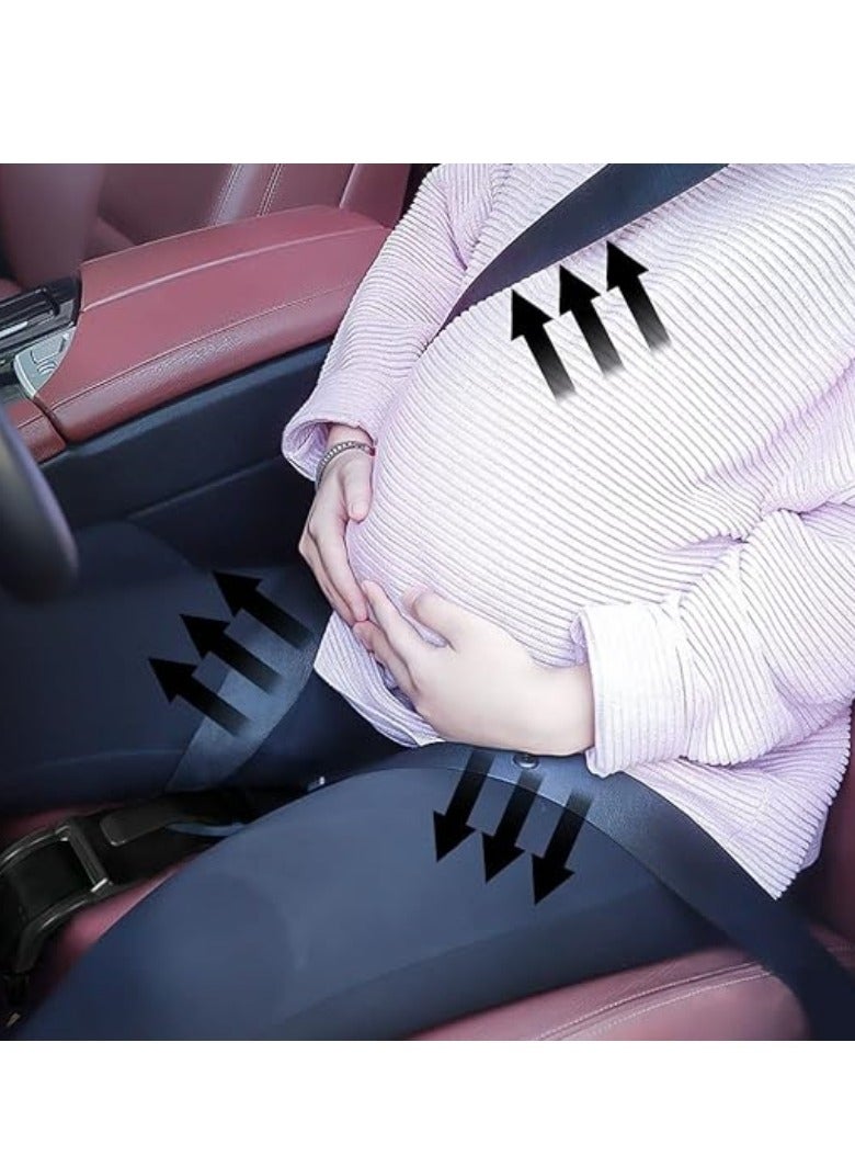 M MIAOYAN Pregnant women's seat belt adjuster, pregnant women's seat cushion to protect the abdomen - prevent abdominal pressure - a necessary pregnant woman's seat cover adjuster - Image 5
