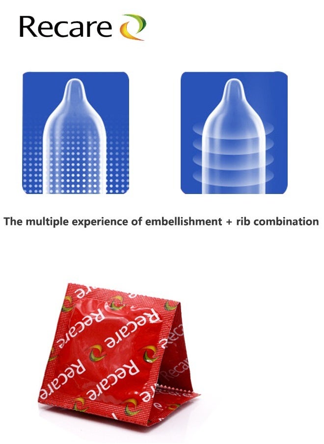 Condom, Granular Thread  Ultra Lubricated, Ultra Sensitive Natural Rubber Latex condoms