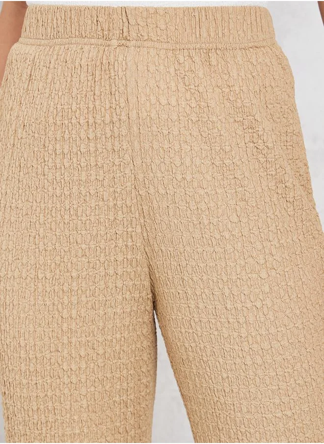 Styli Straight Fit Textured Legging