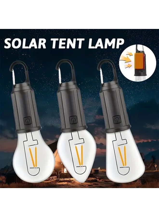 Model YX A02 Solar LED Lantern Portable Flashlight 3 Light Modes USB Camping Emergency Outdoor Tent - Image 3