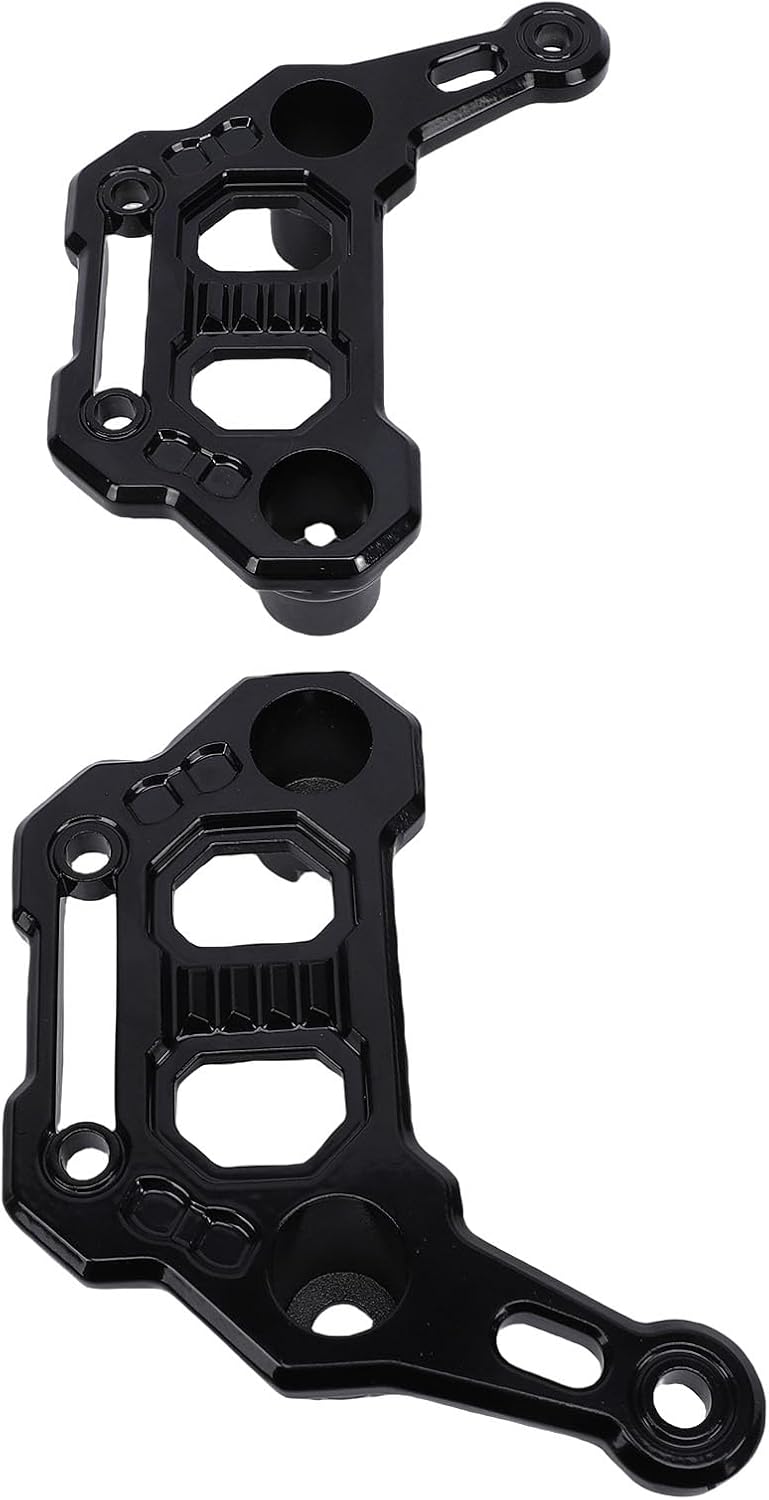 Dual Light Bar Hood Mounting Brackets Flexible Installation A Pillar LED Fog Light Pod Brackets for Off Road Driving - Image 2
