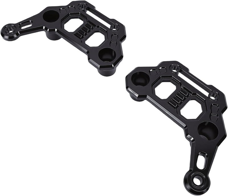 Dual Light Bar Hood Mounting Brackets Flexible Installation A Pillar LED Fog Light Pod Brackets for Off Road Driving - Image 3