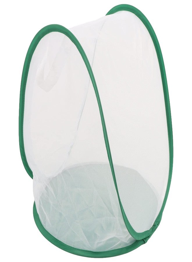 Kadimendium Butterfly Habitat Cage, Dense Mesh Foldable Mesh Cage Good Airflow Convenient Handle for Feeding - Image 1