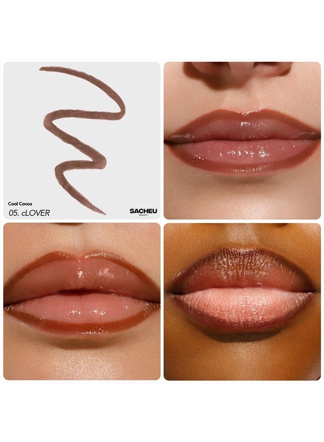 Sacheu Lip Liner Stay-N, Peel off Lip Liner Tattoo, Deep Bundle - Image 3