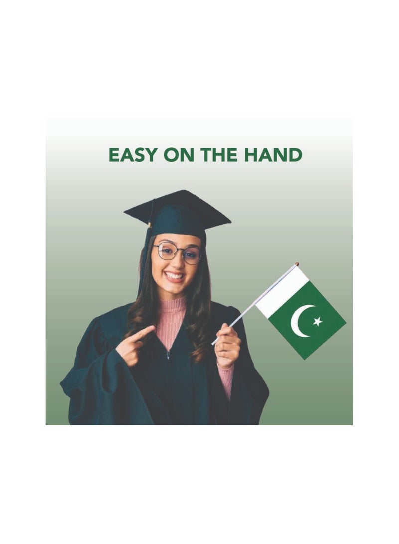 Generic Pakistan Independence Day Handheld Small Flag–Mini Pakistani Handheld Flags–Mini Flags for Kids and Adults–Great Souvenirs and Party Favors for Independence Day  - Image 5