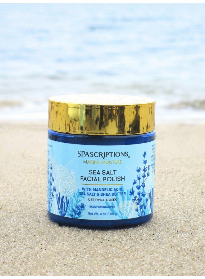 سباسكريبشنز مرطب بحري، ملح البحر، ملمع الوجه، مقشر للوجه، مقشر ملح لتقشير وترطيب البشرة، تنظيف عميق، تكرير المسام، ينعم، يزيل السموم، ينظف، 118 مل - Image 2
