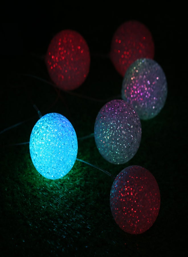 أجراس رياح تعمل بالطاقة الشمسية، كرة مضيئة متغيرة الألوان، أضواء LED معلقة مقاومة للماء، مثالية لتزيين المنزل والفناء والحديقة والحفلات والمهرجانات - Image 5