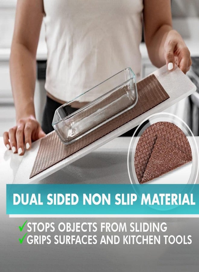 NextClimb Shelf Liner, Drawer Liner & Kitchen Cabinet Liner - Thick, Waterproof Rubber - Non-Adhesive for Fridge, Closet, Pantry, Bathroom, Toolbox - Image 5
