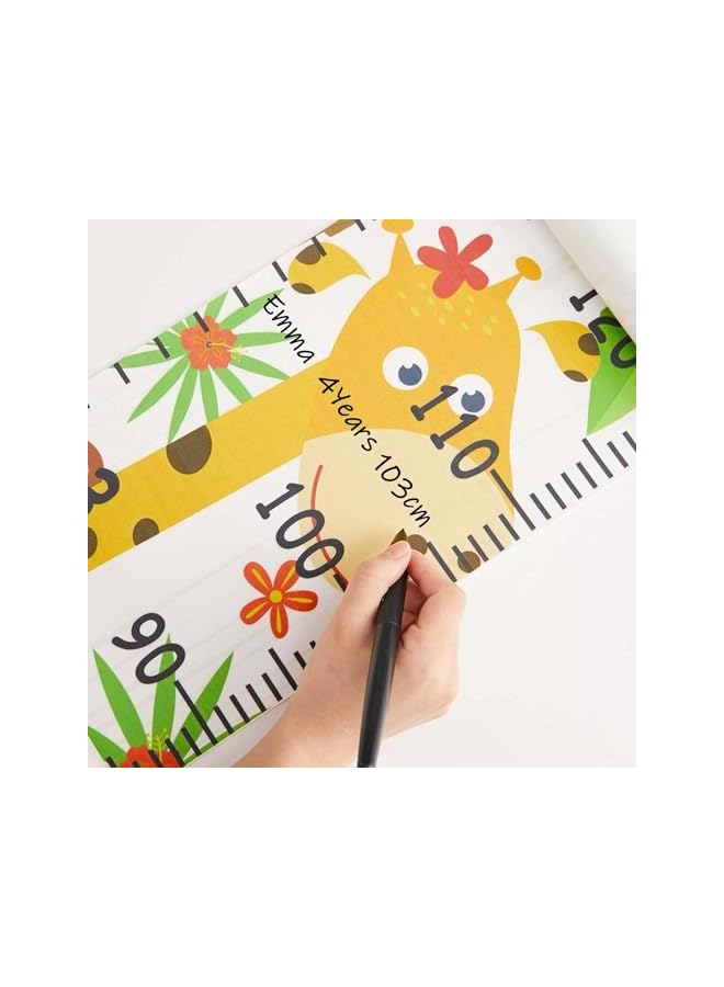 The Bros Height Chart Wall Decal for Kids, Hanging Ruler Wall Decals for Boys Girls, Vertical Wall Hanging Height Wall Chart, Removable Measure Wall Ruler for Children Nursery Room Decoration - Image 5