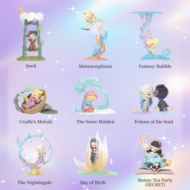 52TOYS Sleep Dreamland Elves - Tales of Enchanted Dreams Blind Box, 1 Pc Collectible Toy Kawaii Creative Gift Room Decor Desktop Decoration 5.9 Inch, Gift for Birthday Party - Image 4