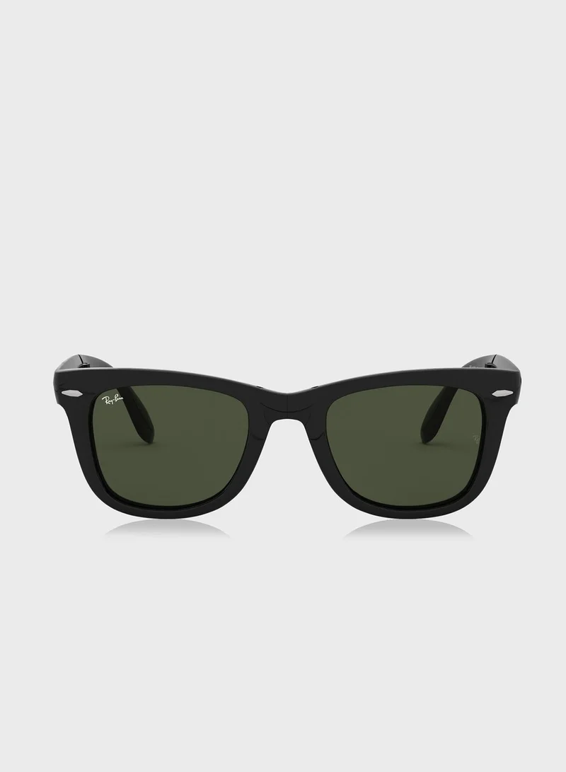 Ray-Ban 0RB4105 Wayfarer Folding Classic Sunglasses