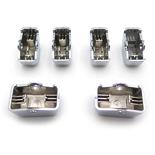 HK MOTO HONGK- Motorcycle Chrome Hand Controls Switch Button Covers Compatible with H-D 2011 Softail(except '11 FLSTSE) Heritage Softail Classic/Fat Boy/Fat Boy Lo/Softail Deluxe [B01BI85QGK] - Image 3