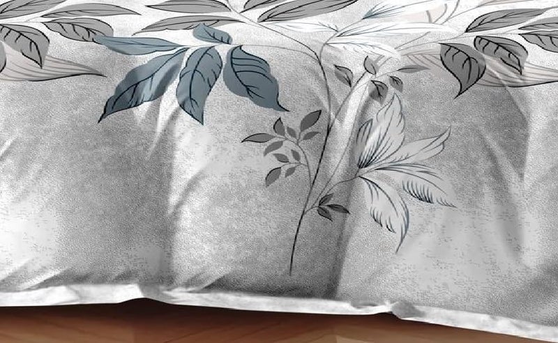 Laying Style™ Glace Cotton AC Comforter Set Double Bed King Size with Flat Double Bedsheet & 2 Pillow Covers, 4 Pieces Bedding Set | AC Quilt | AC Dohar (90 x 100 inch,) Multi - Image 4