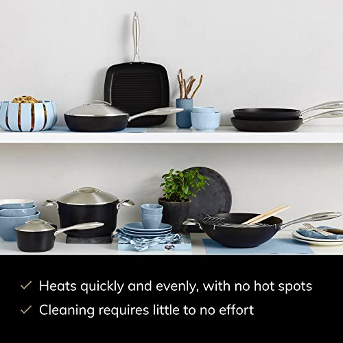 Scanpan Professional 3 1/4 qt Nonstick Saucepan with Lid - Compatible with All Cooktops, Induction Ready, Metal Utensil Safe, Oven Safe to 500°F, Dishwasher Safe - Image 5