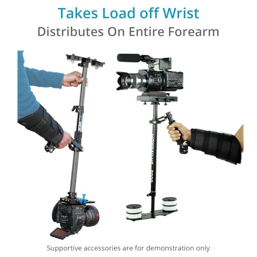 FLYCAM Arm Brace Support for Video Camera Handheld Stabilizers. Fits Most FLYCAM & 3rd-Party Stabilizers. 0.72 and 0.85" Post Diameters(FLCM-AB) - Image 3