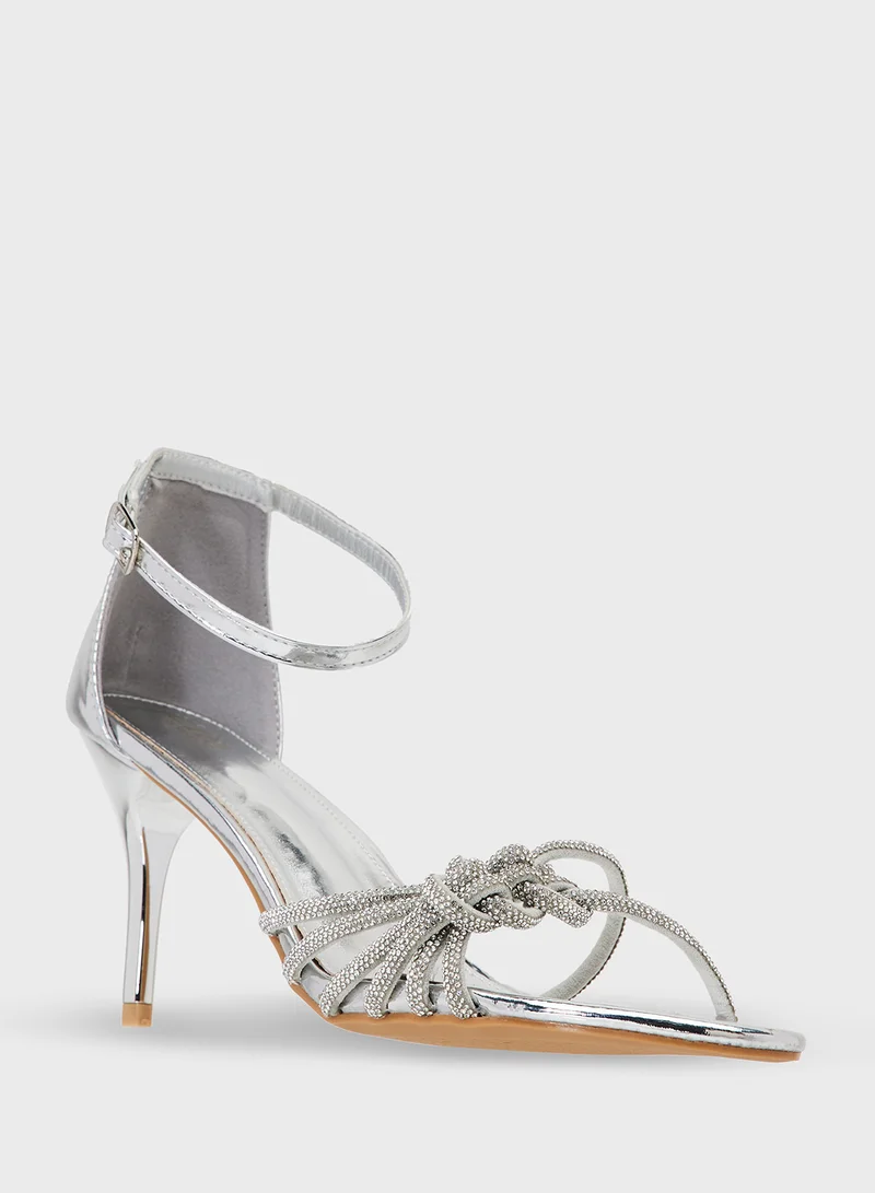ELLA Diamante Heeled Sandal