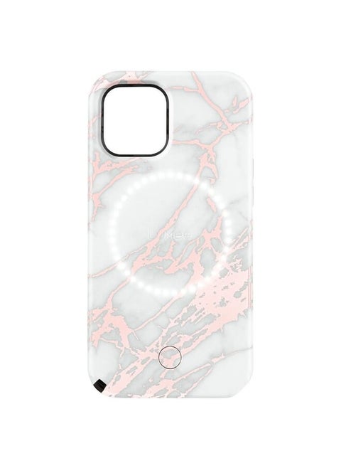 Halo Selfie Case For Apple Iphone 12 Pro Max Studio-Like Front & Back Light W/ Variable Dimmer