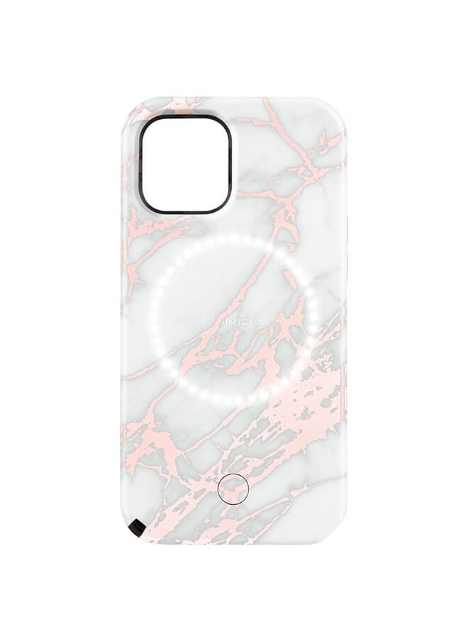 LuMee - Halo Selfie Case For Apple Iphone 12 Pro Max Studio-Like Front & Back Light W/ Variable Dimmer - Image 1