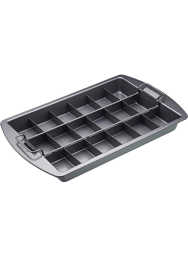 Metallic Ns Three Piece Brownie Pan Set - 23X33X4cm, Sleeved